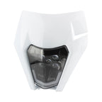 Motorcycle Headlight Plate LED Headlamp for KTM EXC XC SX SXF MX 125-500 2018-2023 Supermoto Dirt Bike Enduro Motocross Fairing