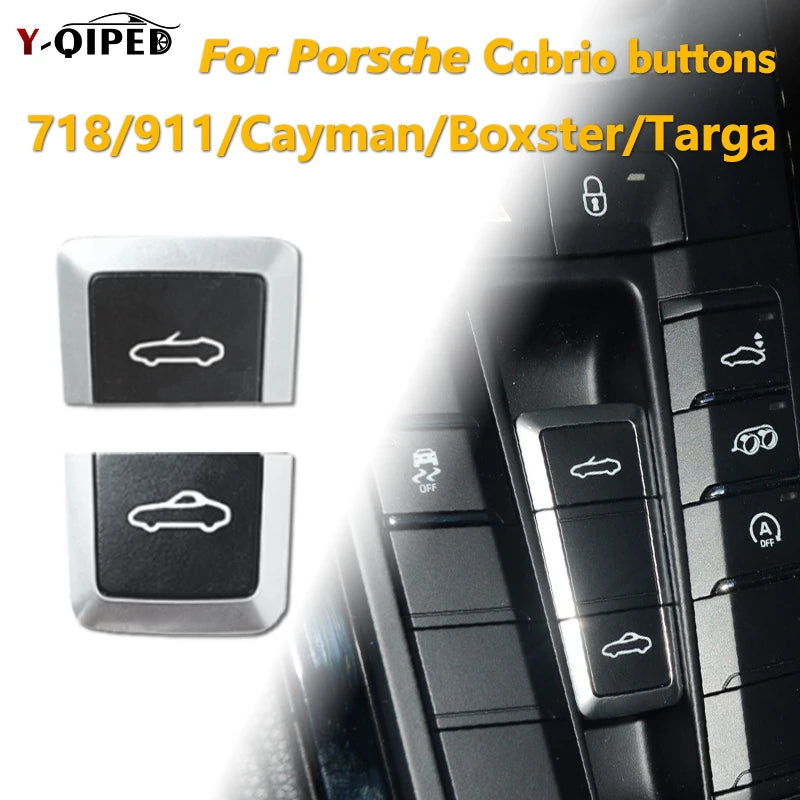 For Porsche 981 Boxster 718 982 991.1 991.2 Convertible Close Button Soft Top Console Operating Combination Switch Assembly