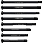 Tropicycle MTB Road Bike Thru Axle Front Fork Shaft Skewers M12x1.0 M12x1.5 12x142/162/174 12x100/110mm Aluminum alloy Bike Axle