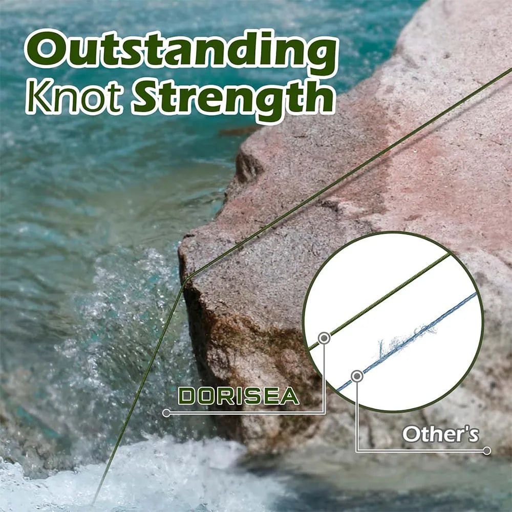 ZUKIBO Super Braid Five Colors 8 Strands Braided Fishing Line Japan X8 PE Line Durable Smooth Saltwater Abrasion Resistant Line