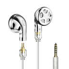 TRN Seahorse Pro flat-head earbuds 14.2mm dynamic driver metal earphones 3.5mm/4.4mm