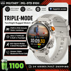 2026 New Fashion Luxury 1100mAh Battery 1.7-inch HD Screen Compass Wireless Call Flashlight 100+Sports Outdoor Sports smart
