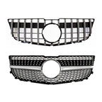 Front Bumper Grille Grill Tuning Accessories For Mercedes Benz GLK X204 GLK220 GLK250 GLK300 GLK350 2008-2015 Stars GT Style
