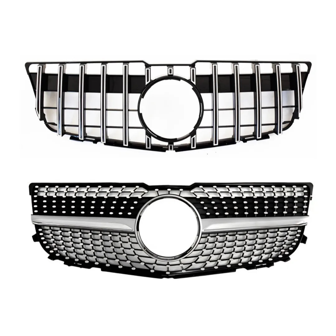 Front Bumper Grille Grill Tuning Accessories For Mercedes Benz GLK X204 GLK220 GLK250 GLK300 GLK350 2008-2015 Stars GT Style
