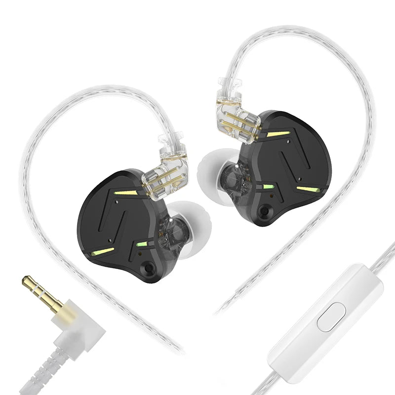 KZ ZST PRO X Hybrid DD&BA Driver IEM HiFi Earphones Upgraded High-Performance Headphones Wide Soundstage Design Wired Headset