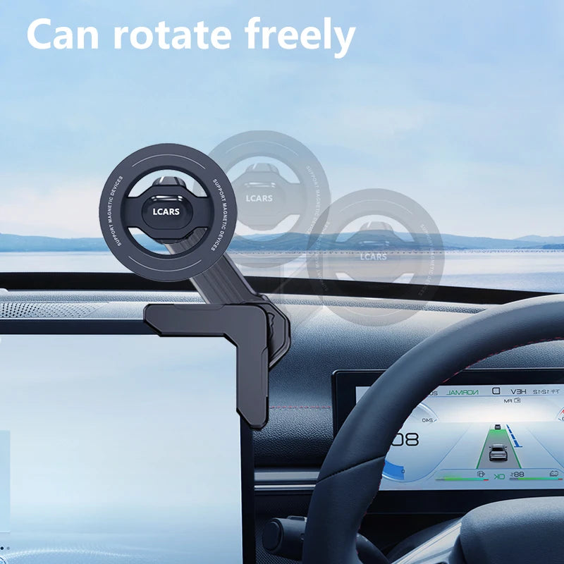 Car Phone Holder Rotatable Magnetic Support Bracket Tesla Model Y Model 3 New Energy Car Center Control Screen Dedicated