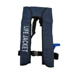 Automatic Manual Inflatable Life Vest for Fishing Surf Swimming Raft Boat Paddleboard Survival Jacket Rafting Boating No Bottle