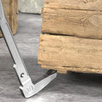 JUSTINLAU 8/10/12‑Inch Flat Dovetail Chisel Nail Puller Household Woodworking Pry Bar Multi‑Purpose Hand Repair Tool