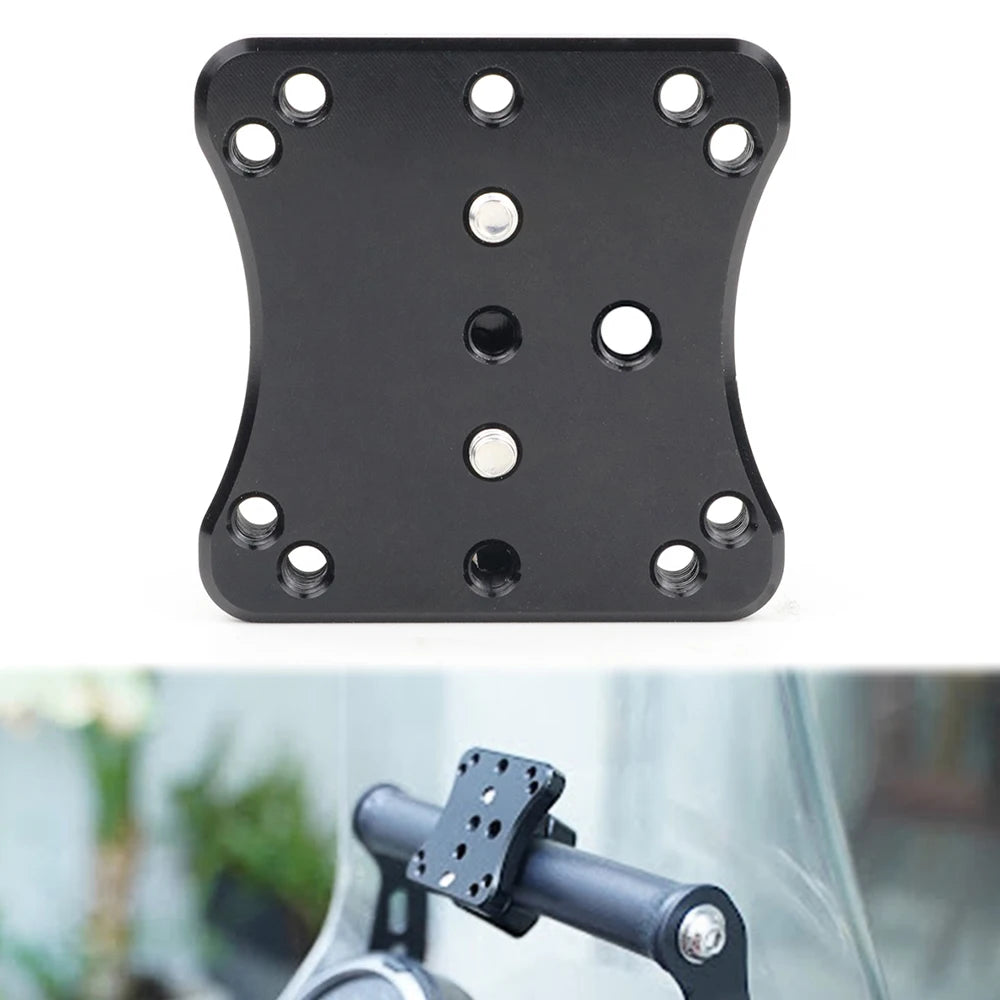 Motorcycle GPS R12 Mount 12mm Bar Clamp AMPS Bracket For Yamaha Tenere700 Super Tenere XTZ1200 T700 World Raid Aprilia Tuareg660