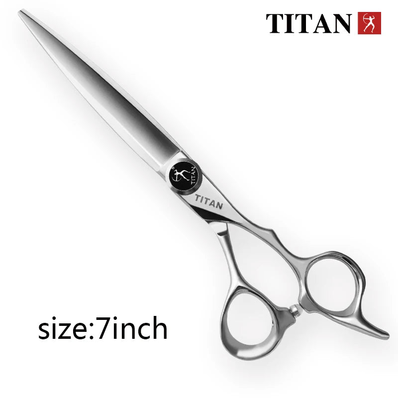 Titan thinning hair scissors stainless steel salon shears, 6.0 inch (1pc)
