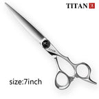 Titan thinning hair scissors stainless steel salon shears, 6.0 inch (1pc)