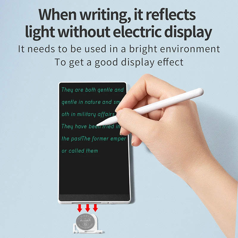 6.5-inch Screen Superfine Handwriting LCD Writing Board Meeting Magnetic Single/Double Sided Pad Liquid Drawings Tablet