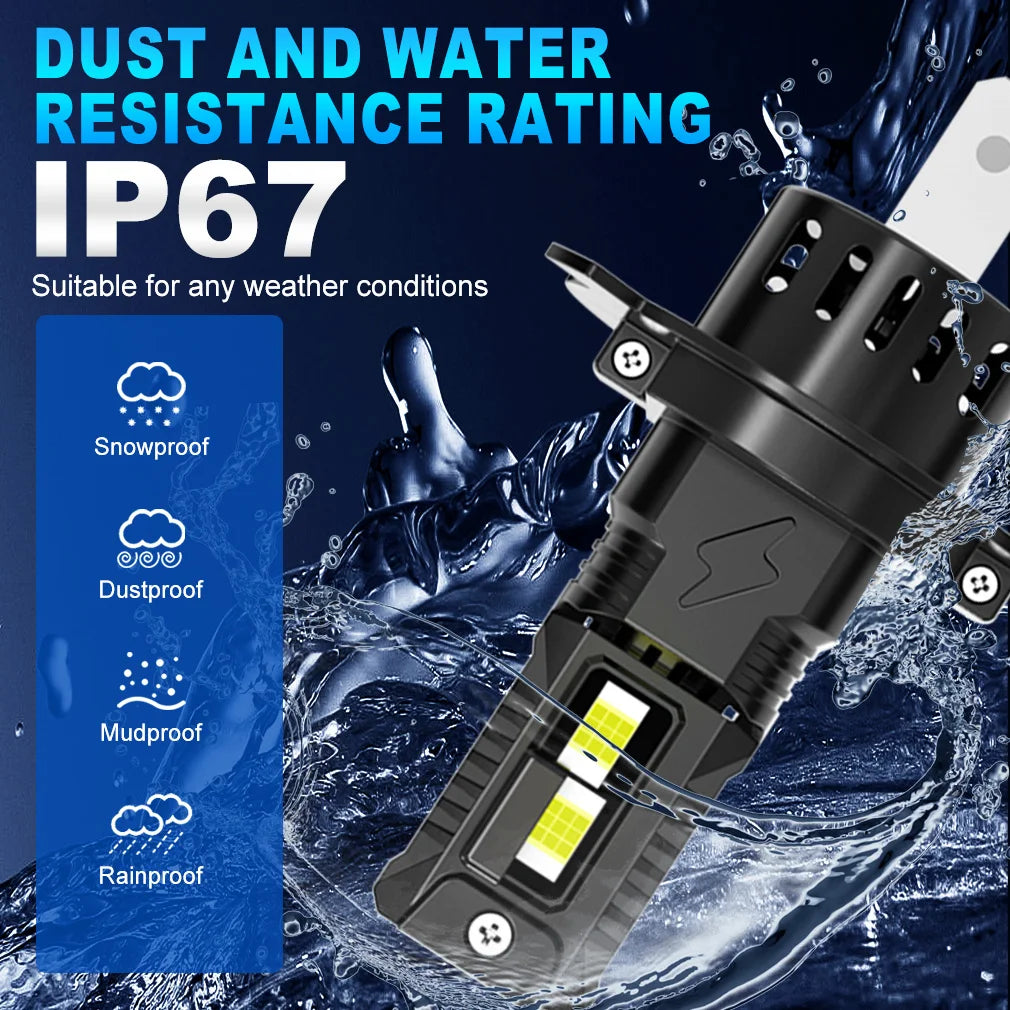 XSTORM H4 LED Headlights Bulbs H7 H11 9005 9006 LED Lights for Car 30000LM 70W Canbus NO ERROR Auto Headlights 6000K 12V