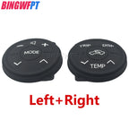 Steering Wheel Button Switch Control Set L-R for Toyota Prius ZVW30 2010-2013