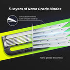 For Gillette Labs Razor blade 4/8 Pcs For Gillette Labs Heated Razor blades Gillette labs series shaver head 5-layer razor blade