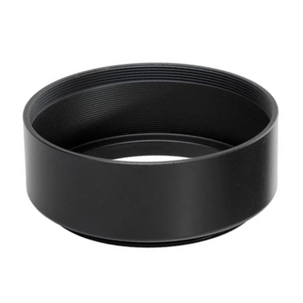 50pcs/lot  Camera Metal Standard Lens Hood 40.5mm 43mm 46mm 49mm 52mm 55mm 58mm 62mm 67mm 72mm 77mm DSLR Screwed Mount Sunshade