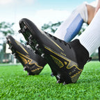 Men's High Ankle Soccer Shoes Ultralight Non-Slip Sports Outdoor Football Boots Indoor High-Quality Futsal Non-Slip