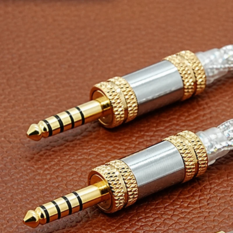 ivipQ-01A Flagship 2.5mm/3.5mm/4.4mm to Male Balanced Adapter Recording Cable for Audio Headphone Amplifier NW-WM1ZM2, NW-ZX300A