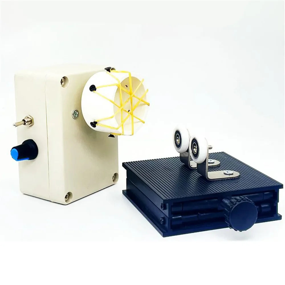 Epoxy Resin Gluing Machine DIY Adjustable 0-50RPM Wire Wrapping Machine Fishing Rod Winding Equipment