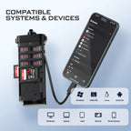 Freewell Portable Duo Reader Ultimate SD TF and Micro SD Card Reader & Holder for Professional Photographers and Videographers
