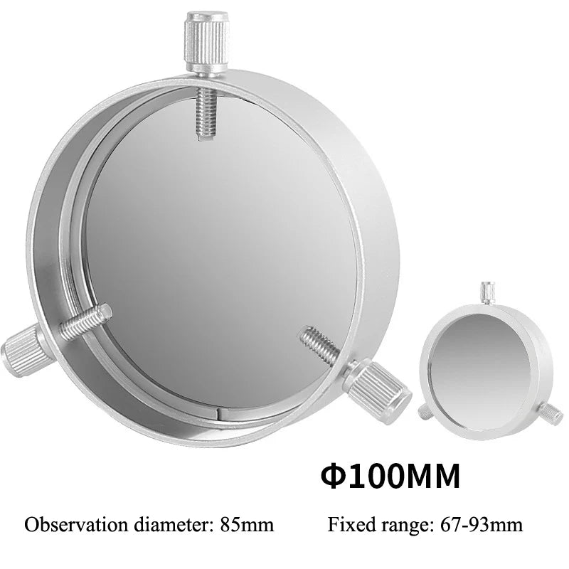 Solar Filter Film for 47-243mm Telescope Objective Lens Safely Observe the Sun