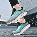 Leisure running shoesbreathable summer running shoesmen's lightweight fitness shoesoutdoor men's cushioned sports shoes