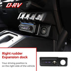 For Suzuki Jimny JB64 Sierra JB74W 2019 2024 Car Central Control Expands USB Type-C Charging Port With Atmosphere Light