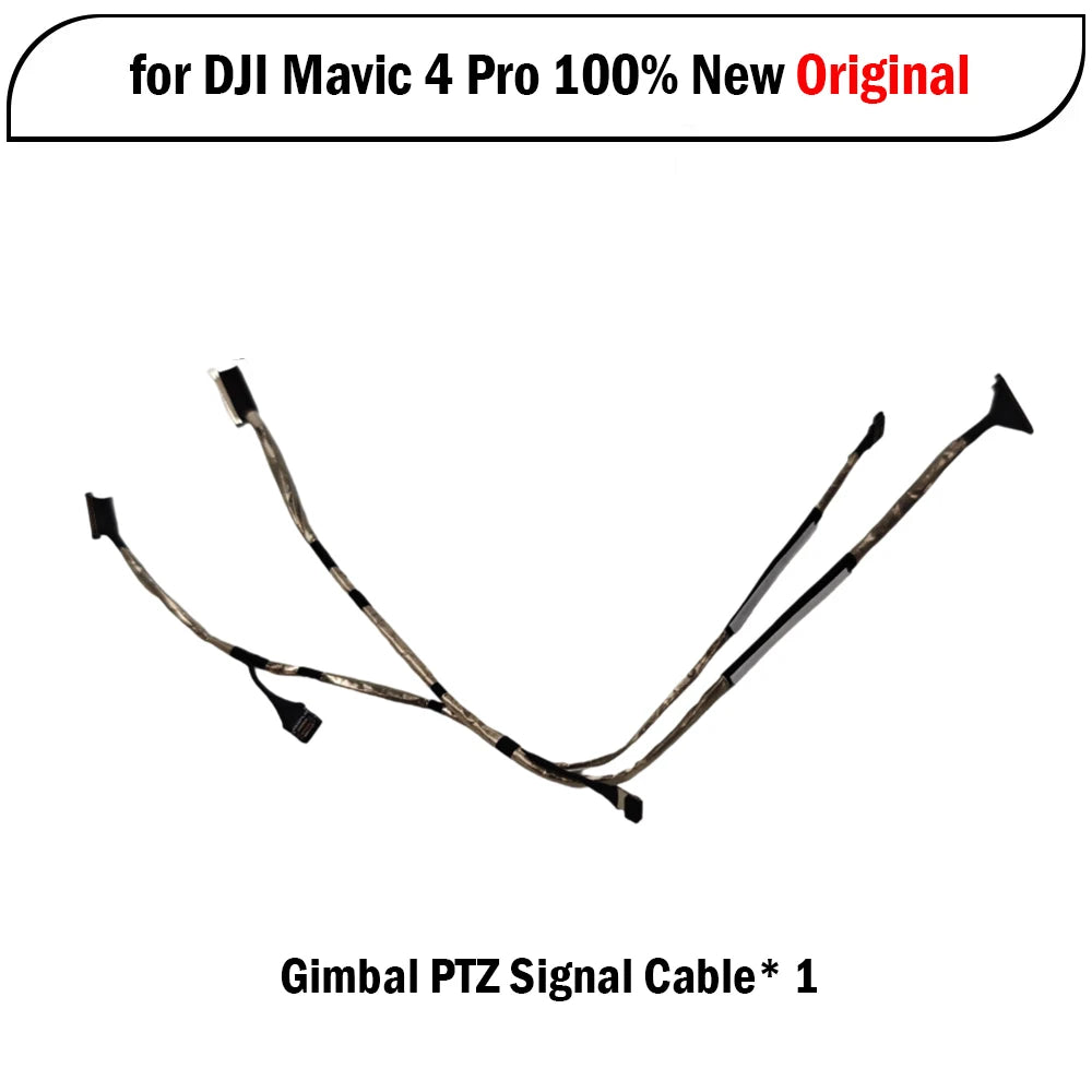 New PTZ Cable for DJI Mavic 4 Pro Gimbal PTZ Gimbal Signal Line Coaxial Line Drone Image Transmission Signal Cable Repair Parts