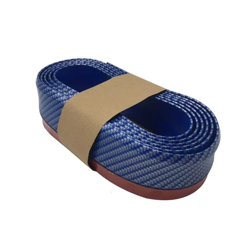Universal Car Bumper Lip 2.5M Stickers Car Front Bumper Lip Rubber Car Bumper Protectors Exterior Mouldings Bumper Lip Strip
