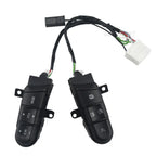 Multi-Function Steering Wheel Buttons Audio Volume Music Control Switch Green Backlight With Bluetooth For Honda Civic 2006-2011