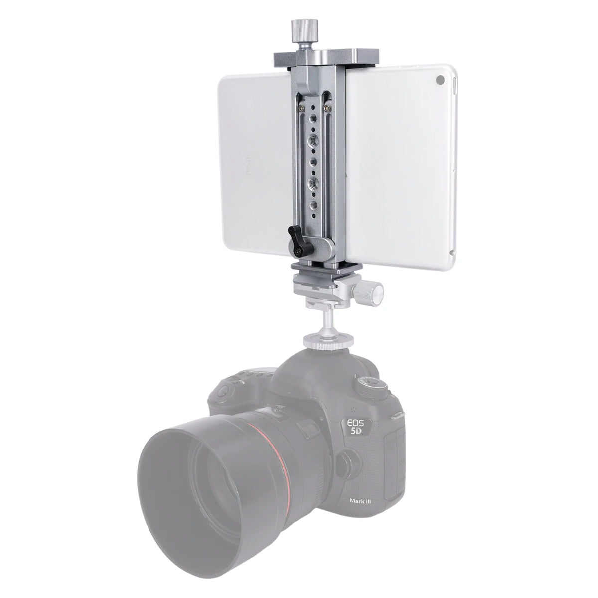 Niceyrig Ipad Holder Metal Clamp Arca Swiss Tripod Mount Adjustable for IPad Mini 7.9Inch/IPad 9.7Inch/IPad 10.5Inch/IPad Pro 12