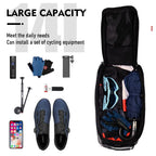 ThinkRider Bicycle Hard Shell Saddle Bag 14L Large Capacity, Water-Resistant, Rain Cover