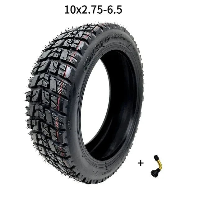 10x2.75-6.5 Tubeless Tire 10 Inch Professional Off-Road Vacuum Electric Scooter Tyre Premium Rubber Dualtron 3 Durable