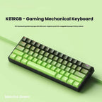 K61 USB Mini Mechanical Gaming Wired Keyboard Hot-Swappable Mechanical Keyboard Detachable Cable