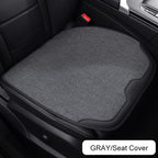 Car Seat Cover Linen Cotton Set Car Seat Cushion Soft Universal Seat Cushion Chair Protector Pads Auto Seats Cover Accessories