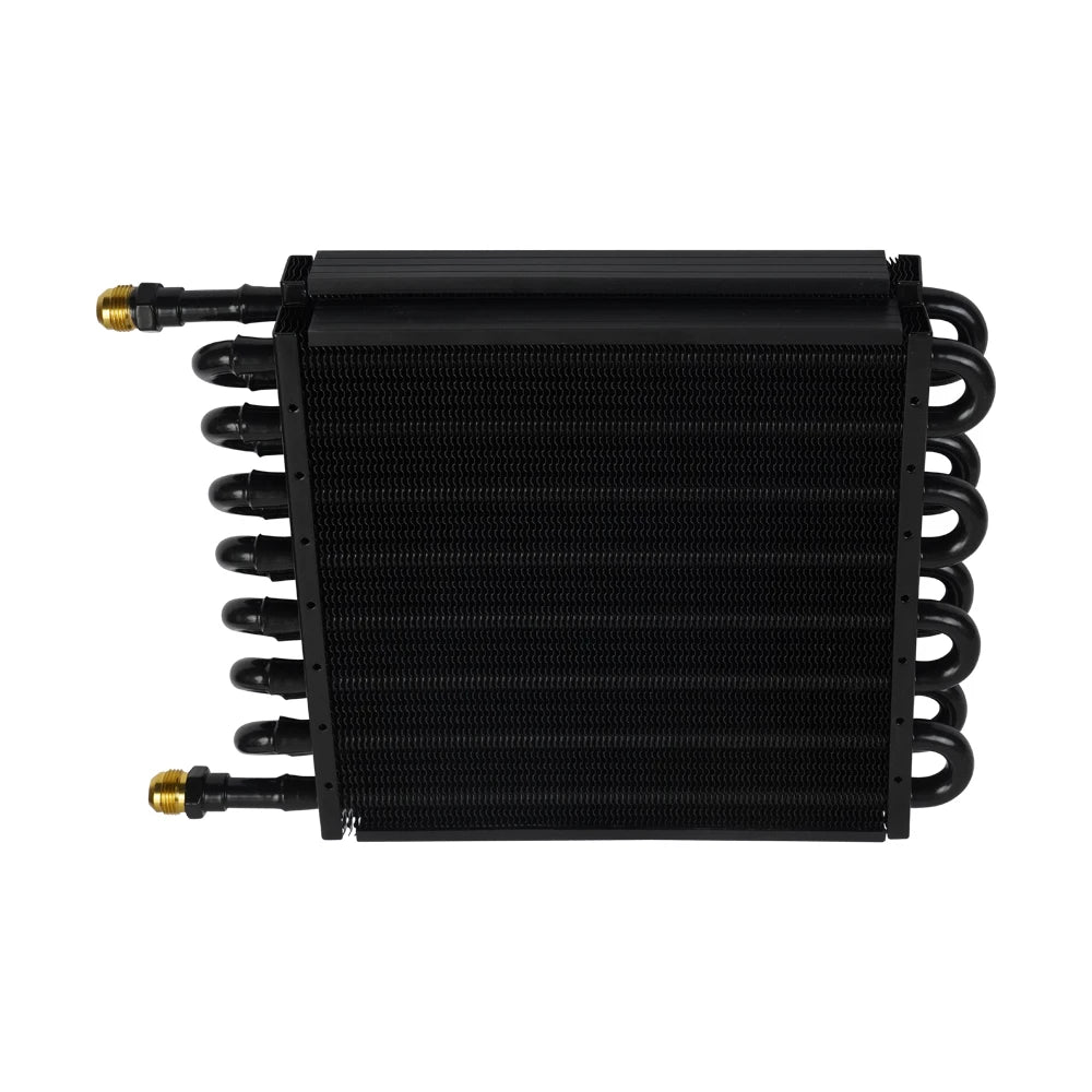 2 Row 4 Row 6 Row 8 Row 10Row 16Row Universal Remote Transmission Oil Cooler Auto-Manual Radiator Converter Aluminum Kit