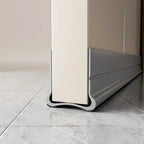 PVC Flexible Door Bottom Seal Strip Under Door Draft Stopper Weatherproof Soundproof Gap Cover Weatherstrip for Indoor Outdoor
