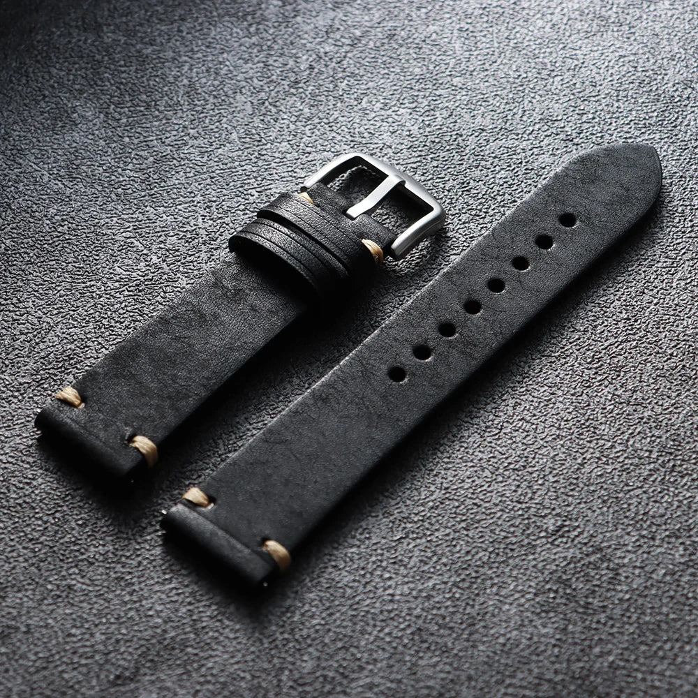 Black band pin Clasp / 20mm