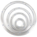 4/6/8/10/12/14/16 Inches Aluminum Ball Bearing Turntable Bearings Swivel Plate Smooth Swivel Plate Rotating Table Rotating Round