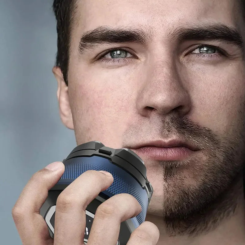6 Head Portable Waterproof Rechargeable Shaving machine Foil Head Bald Shaver Barber Electric Shavers for Men