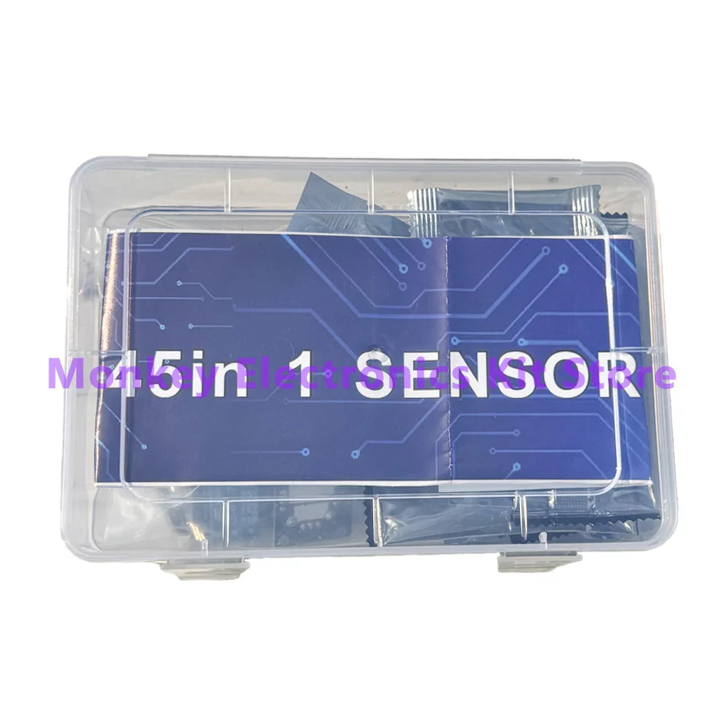 45 in 1 Sensors Modules and  16 Kinds Starter Kit For Arduino Raspberry Pi , Better Than 37 in 1 With Box DIY UNO R3 MEGA2560