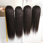 Human Hair Lace Front Wig 180% Density Body Wave/Curly 4x4 5x5 13x4 Closure 14-32in