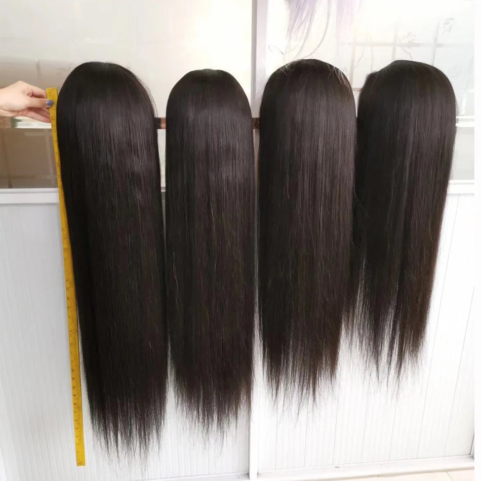 Human Hair Lace Front Wig 180% Density Body Wave/Curly 4x4 5x5 13x4 Closure 14-32in