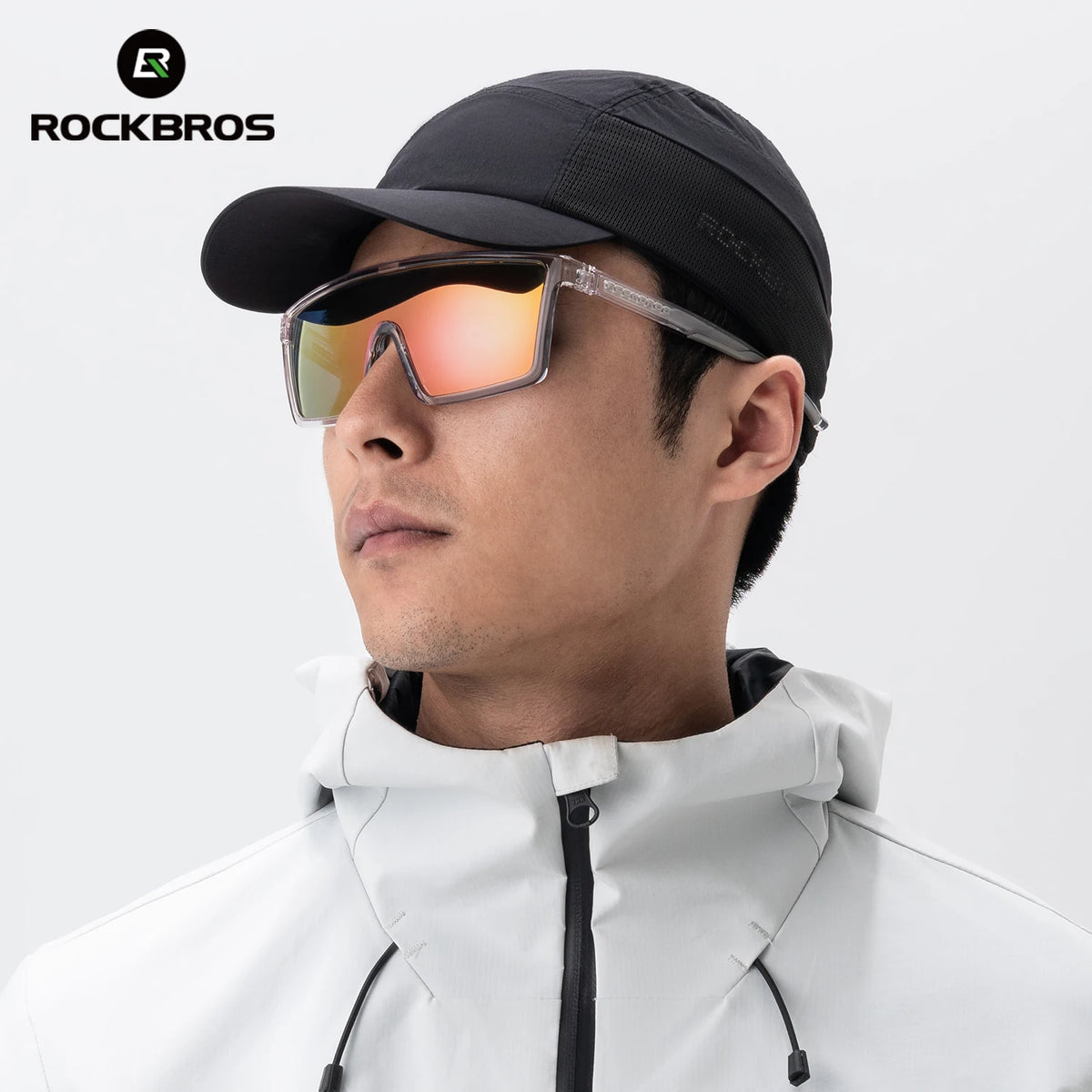 ROCKBROS Cycling Sunglasses Polarized Photochromic MTB Bike Road Windproof Eyewear Outdoor Sports UV400 Bike Lightweight Goggles