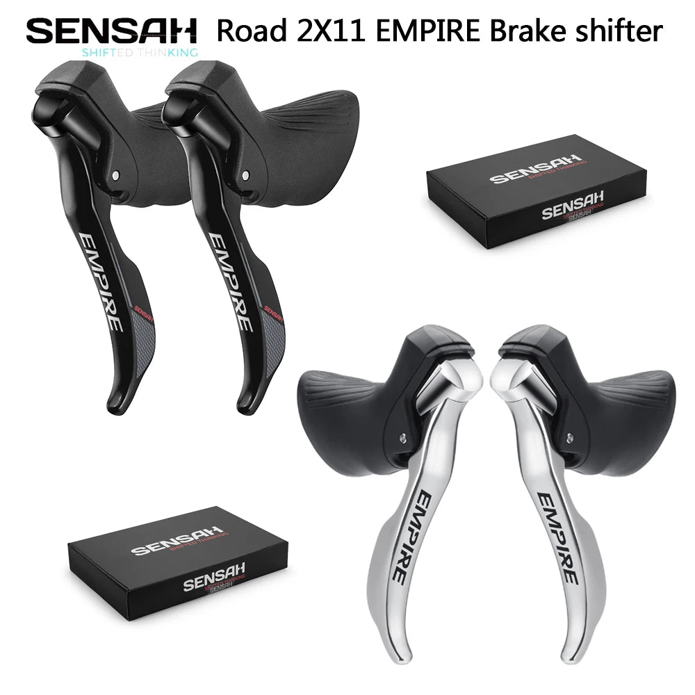 SENSAH Road Bike Derailleur 2 X11 Speed Road Bike Shifters & Shift Cable Gear Lever Brake Bicycle  for  Rival / force RED