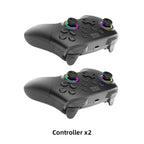 DATA FROG 2 Pack Wireless Pro Controller Gamepad for TV Console Box PC Android iOS Gaming Support HD Vibrate Ergonomic Grip