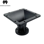 MW Audio PRO Audio Horn for Full Range Cabinet Compress Driver Size185L*185W*134H,Throat 1Inch