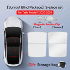 Sunshade Magnetic Suction Clip Sunroof 2026 For Tesla Model 3 Highland Model Y Juniper Heat Insulation Class Roof Sun Shade