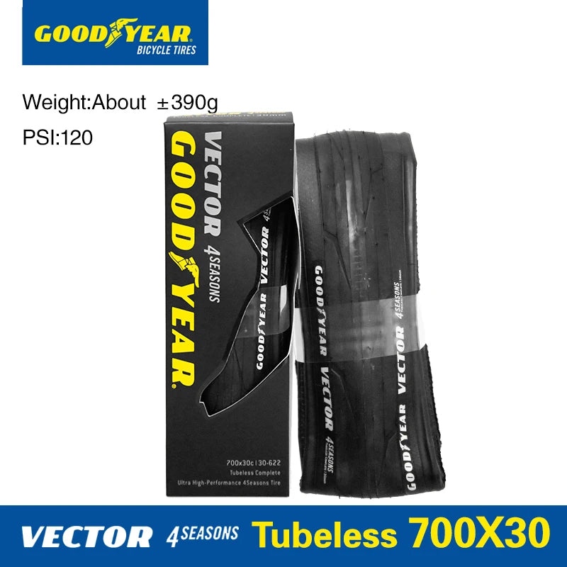 Goodyear Vector 4 SEASONS 700x25c tire Tubeless/Tube Road Bike Tire 700x28c   Clincher Foldable Gravel Cycling Tire Parts