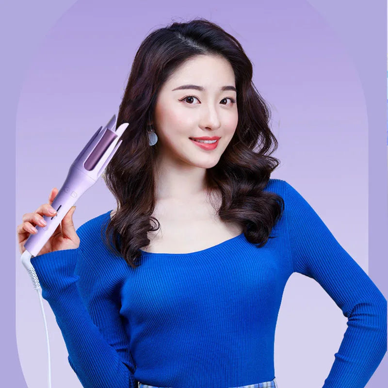 New Anion Automatic Hair Curler Fluffy Chicken Rolls Hair Curler Dormitory Portable Mini Electric Curler Long Lasting Curly Hair